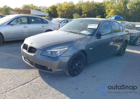 2006 BMW 550I from USA, damaged, VIN WBANB53516CP02188